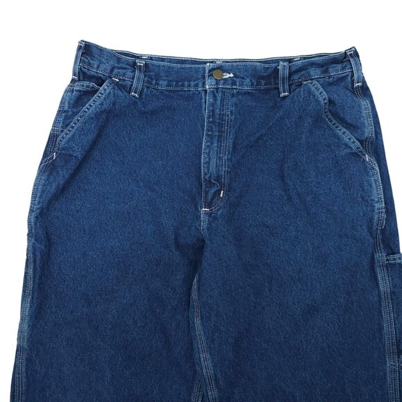 Carhartt Loose Original Fit Utility Jeans Mens 36 x 31.5 Dungarees B13 - DST - Picture 9 of 15